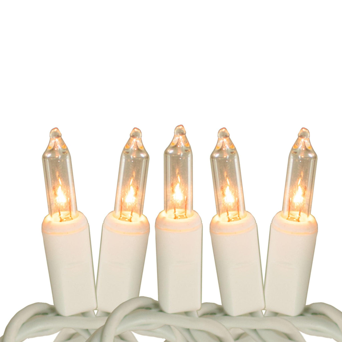 100 Light Mini Bulb Christmas Lights - Lee Display