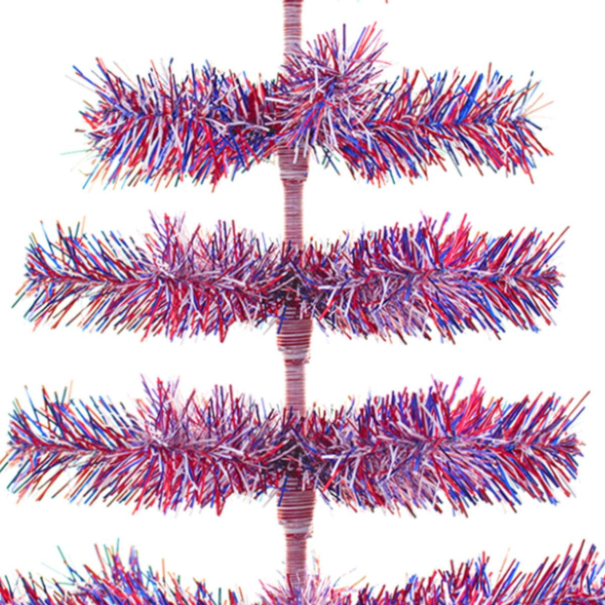 4th Of July Firework Tinsel Trees - Lee Display