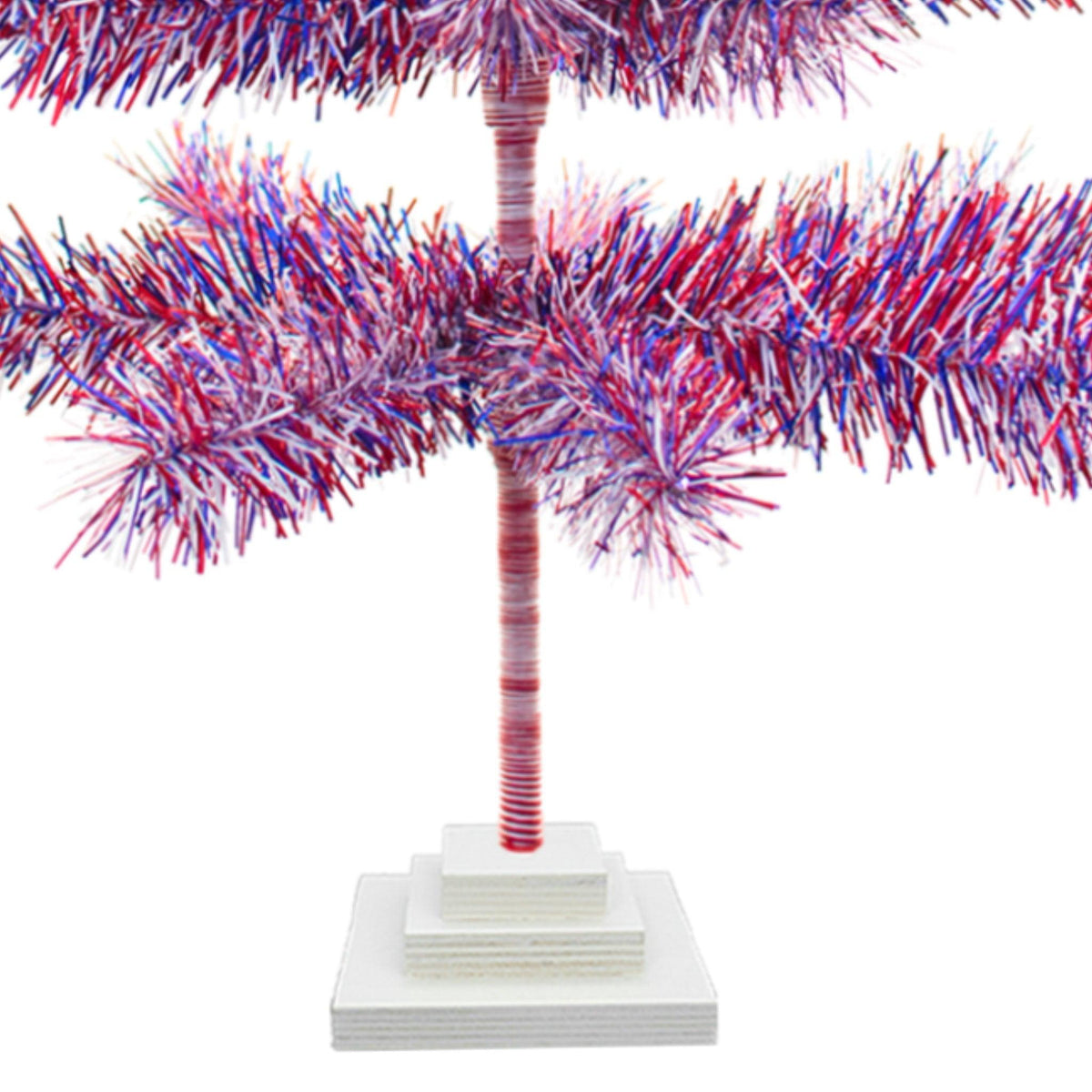 4th Of July Firework Tinsel Trees - Lee Display