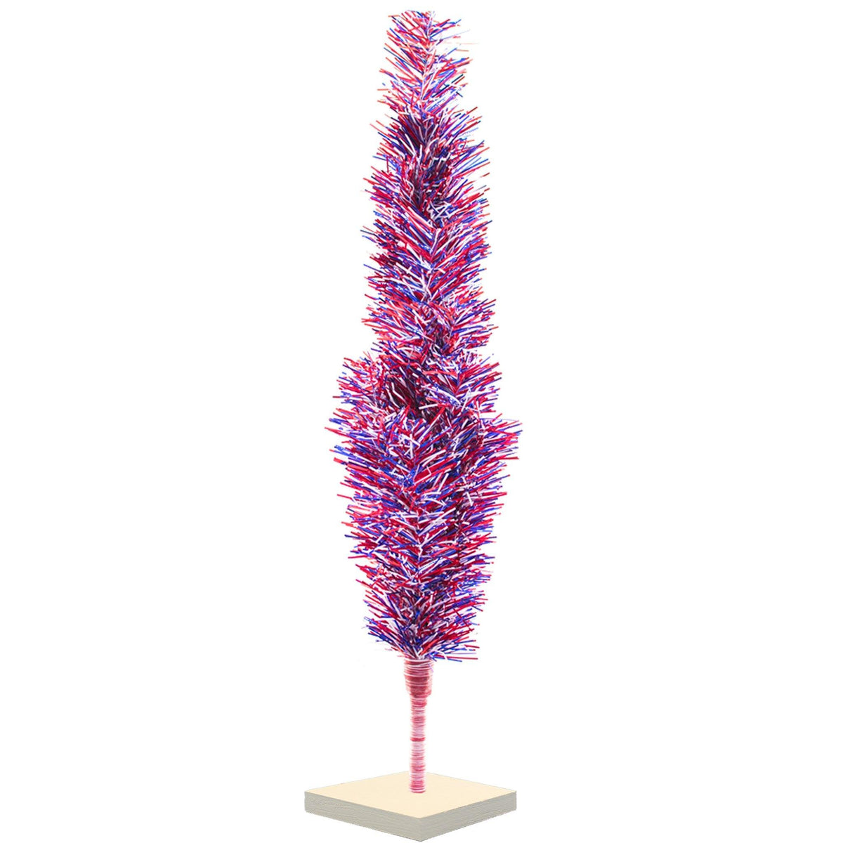 4th Of July Firework Tinsel Trees - Lee Display