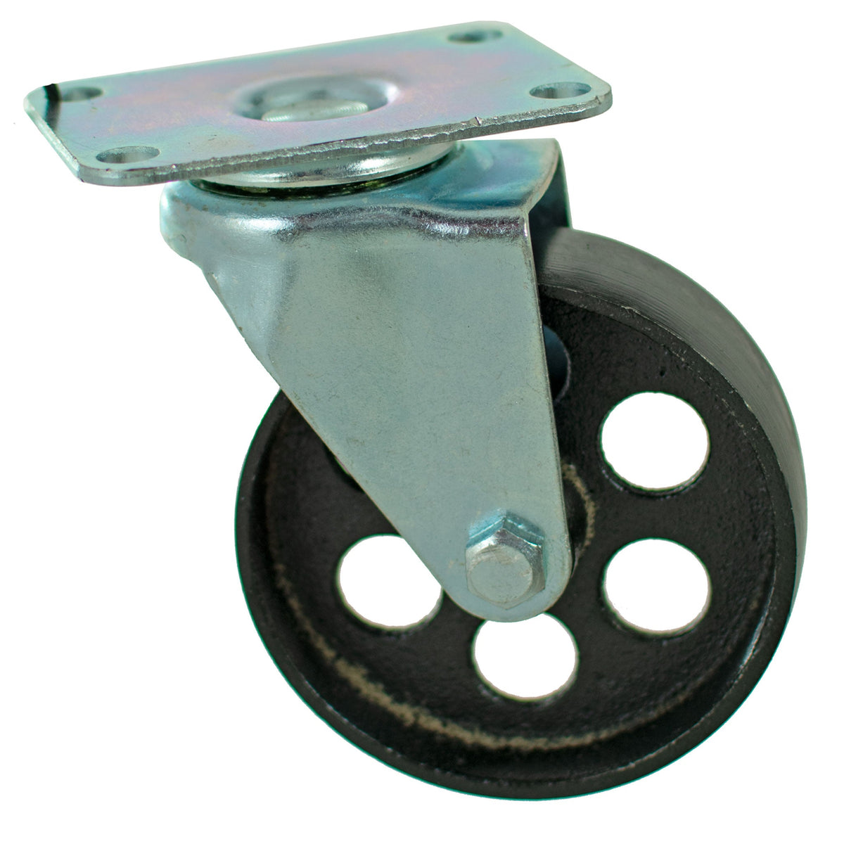 360° Turning Radius - Ball bearings allow for a full 360° turning radius.  