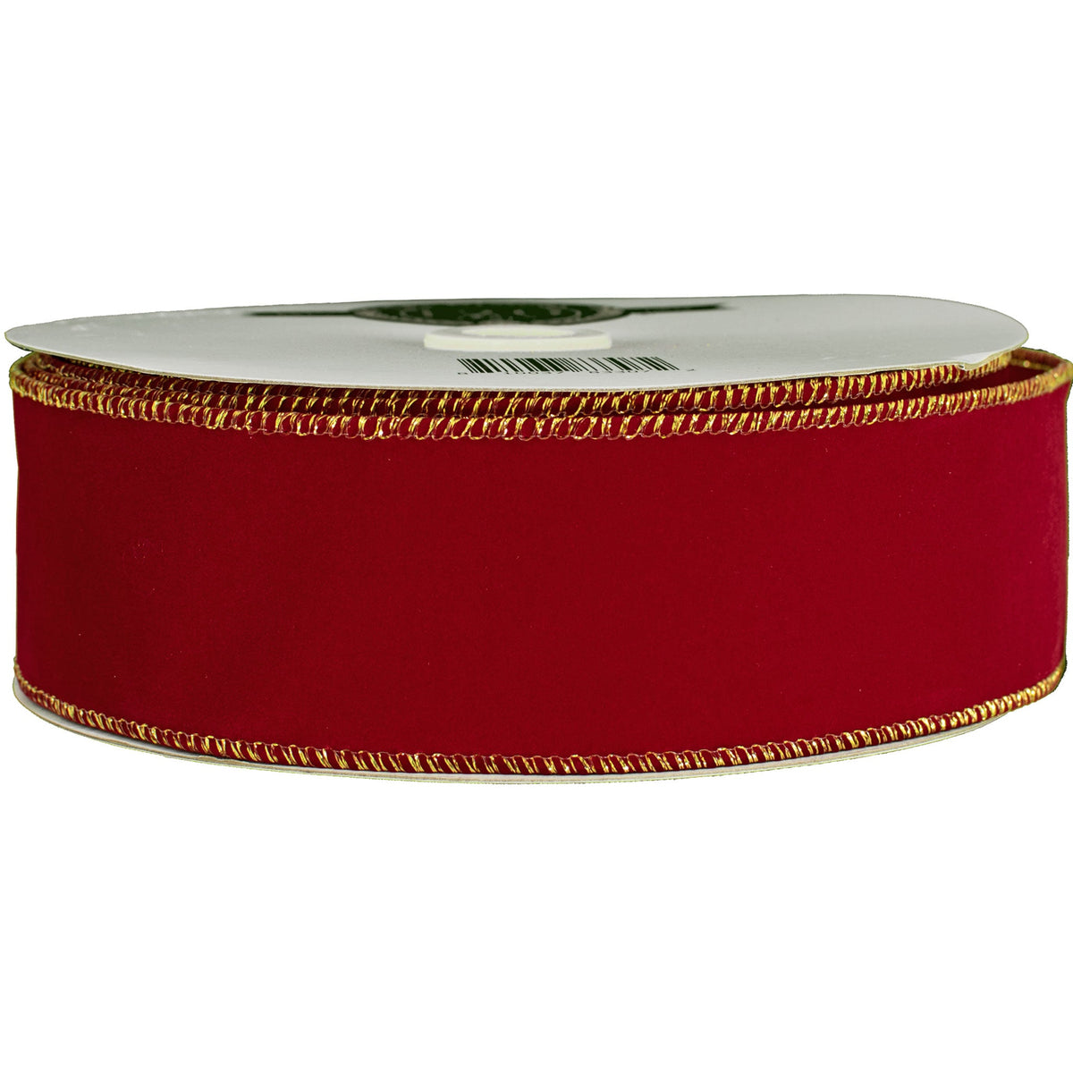 50 Yard Roll of Red Velvet Christmas Ribbon.