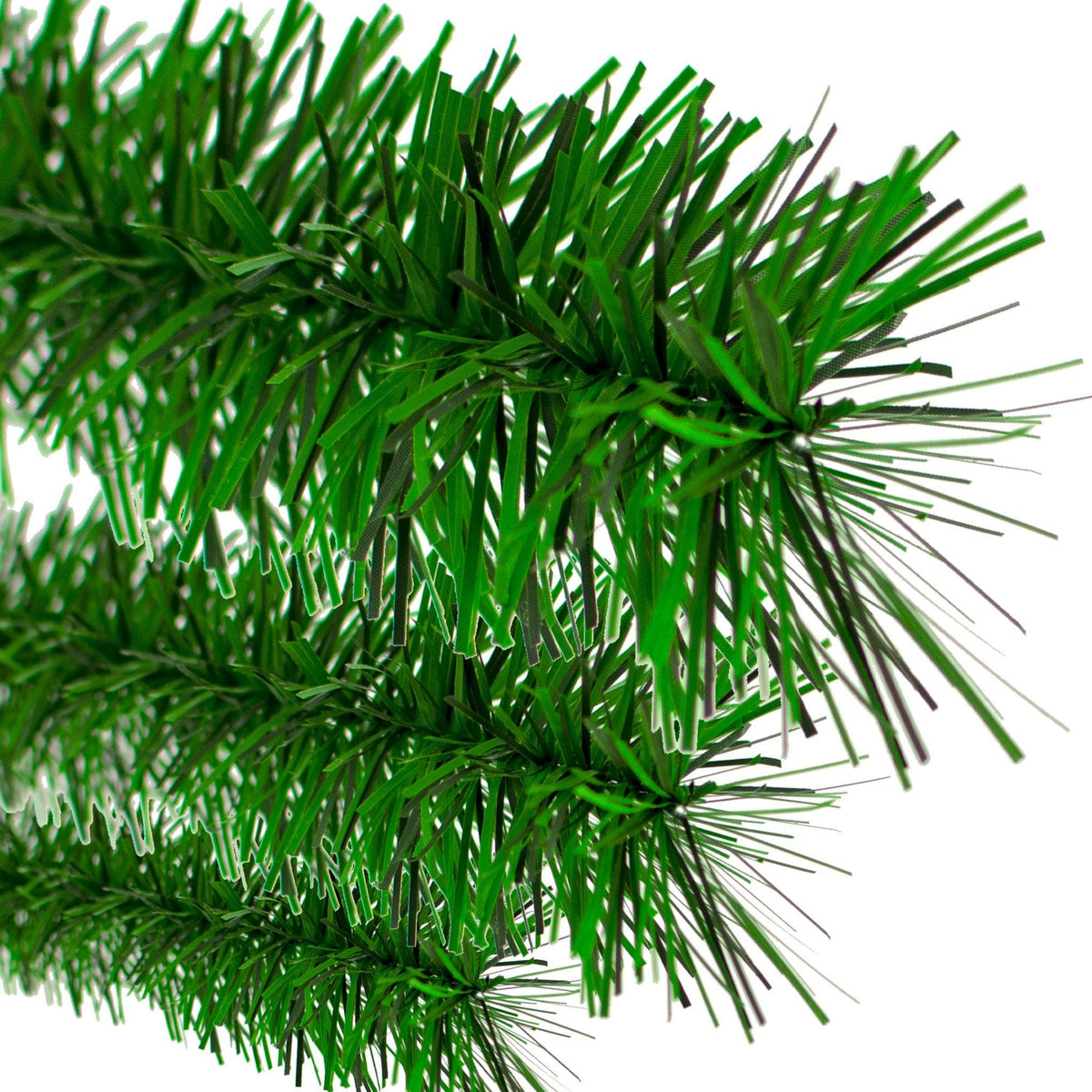 Lee Display's brand new 25ft Alpine Green Tinsel Garlands and Fringe Embellishments on sale now at leedisplay.com