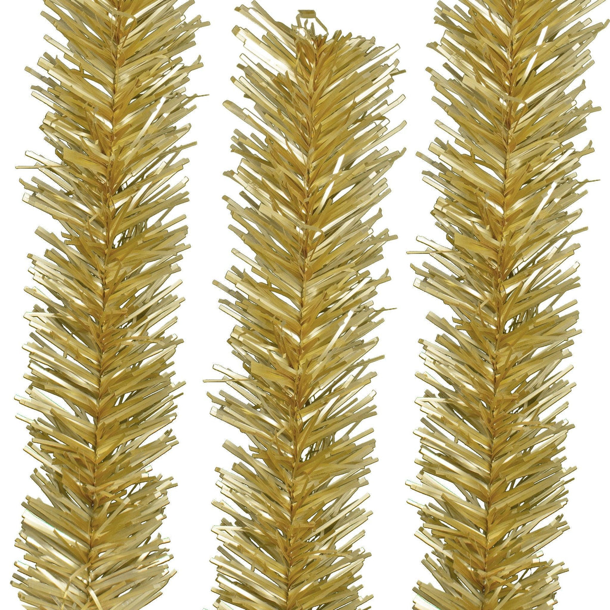 Celebrate Lee Display's 120th Anniversary with our brand new 25FT Antique Gold colored tinsel garland. Shop for tinsel at leedisplay.com