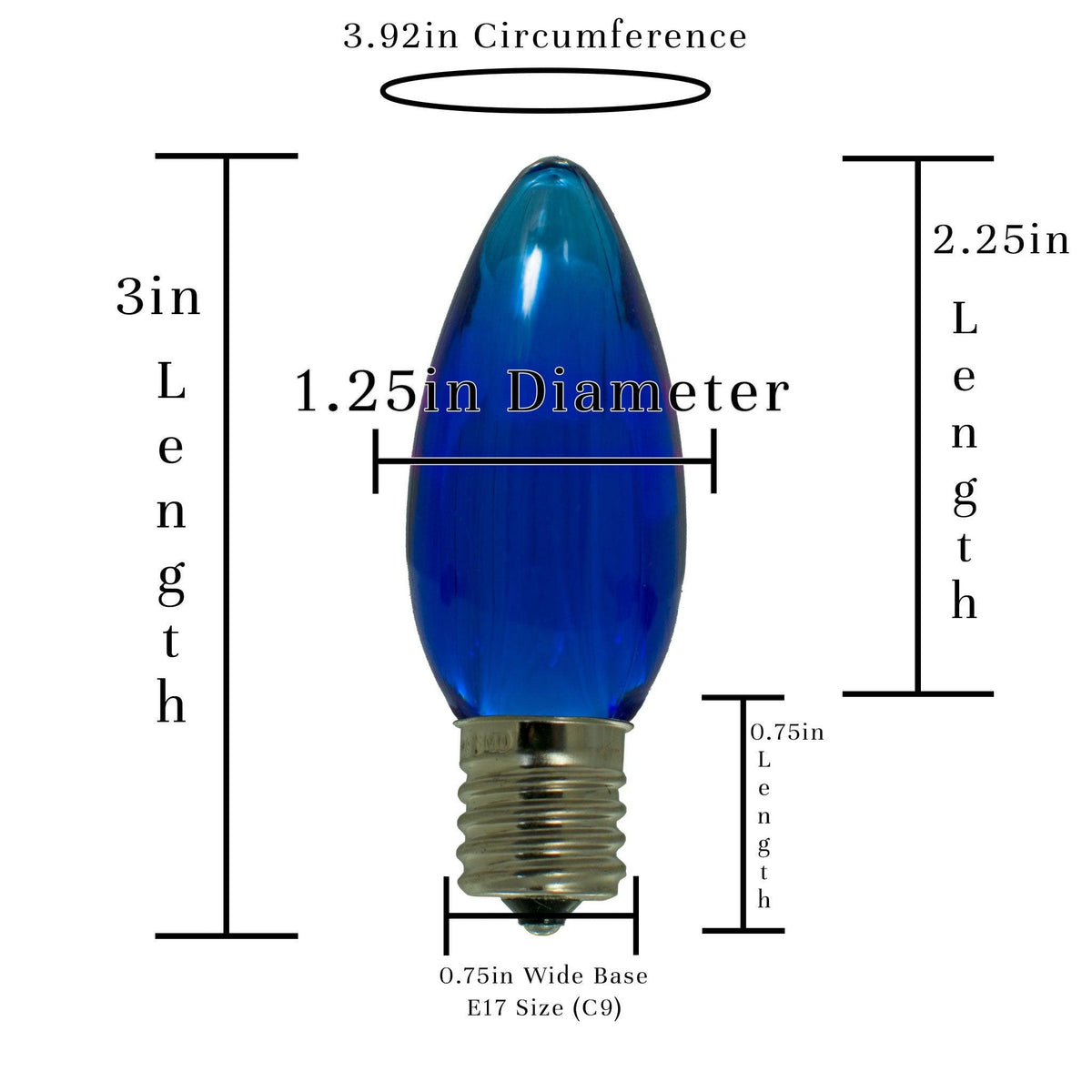 Blue LED Light Bulbs - Lee Display