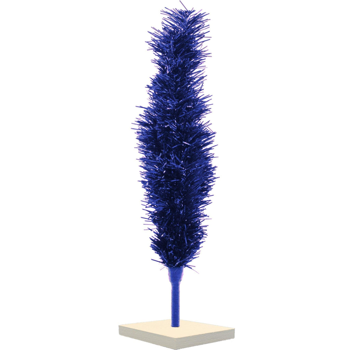 Blue Tinsel Christmas Tree - Lee Display