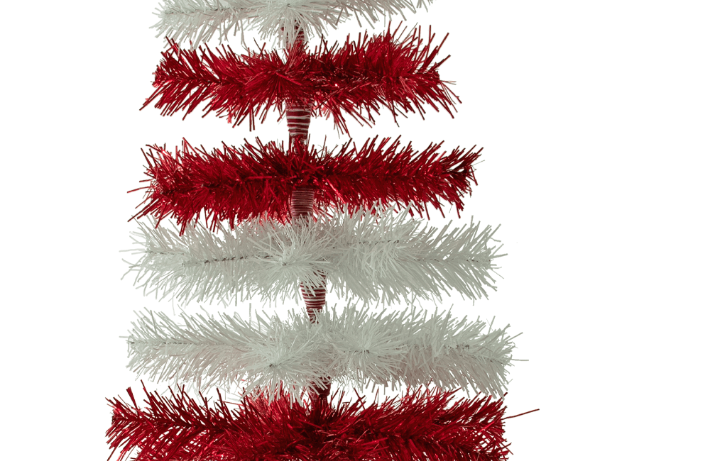 Dr. Seuss Inspired Red & White Christmas Trees on Sale by Lee Display