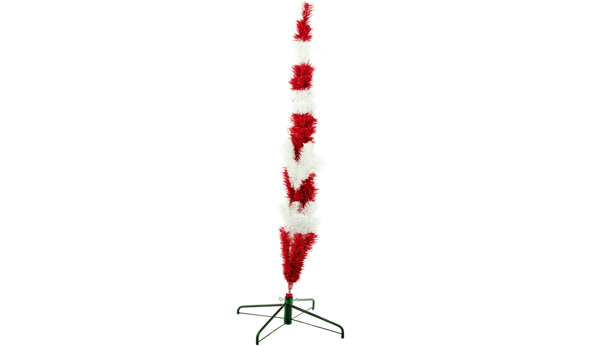 Dr. Seuss Inspired Red & White Christmas Trees on Sale by Lee Display