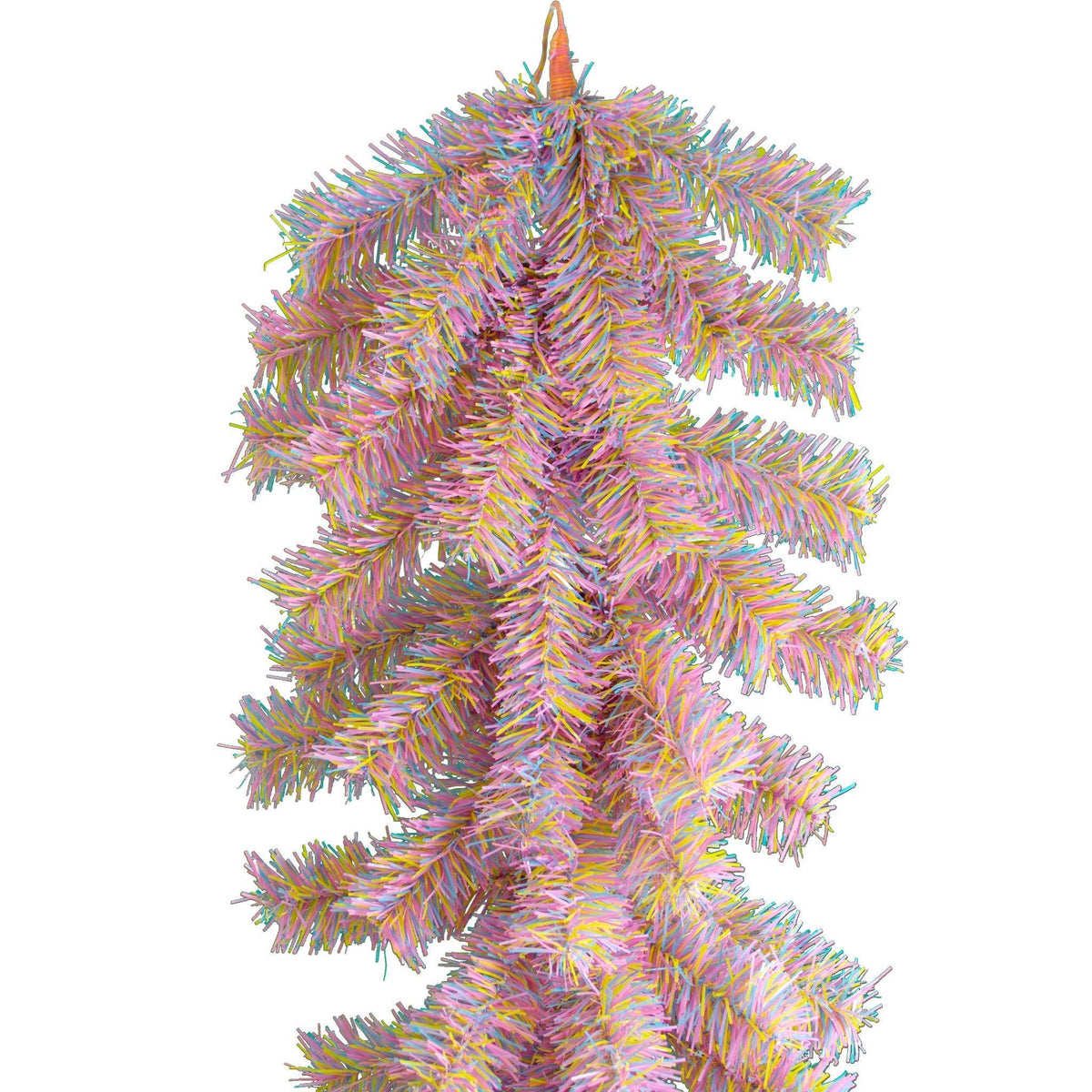 Firework Tinsel Brush Garland Easter Themed in Bubblegum colors on sale at leedisplay.com