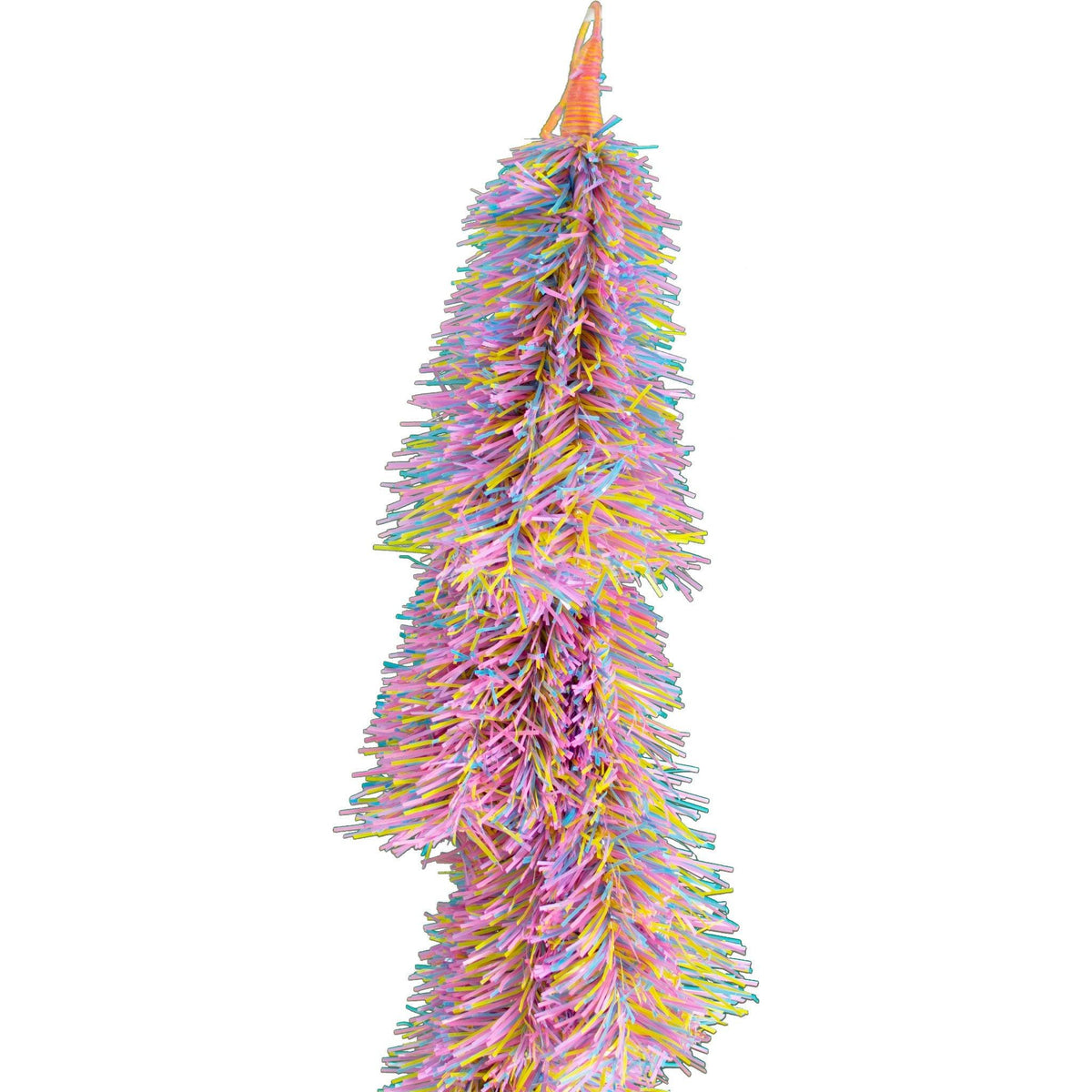 Firework Tinsel Brush Garland Easter Themed in Bubblegum colors on sale at leedisplay.com