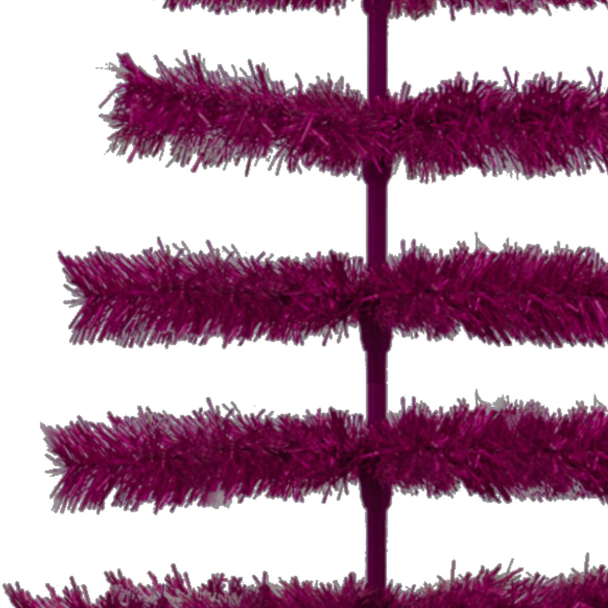 Fuchsia Tinsel Christmas Tree - Lee Display