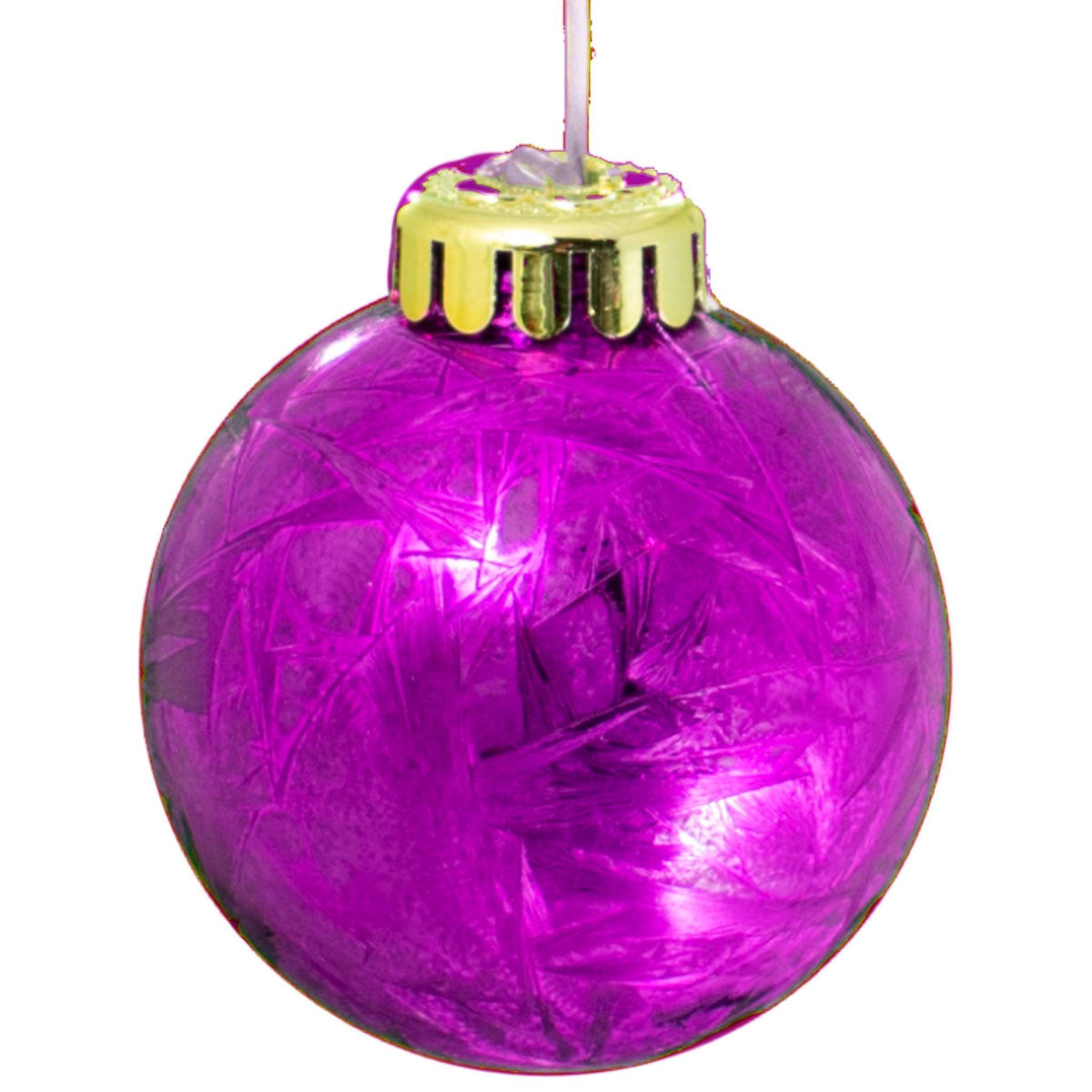 Lee Display offers brand new Shiny Fuscia Sequin Pink Plastic Ball Ornaments at wholesale prices for affordable Christmas Tree Hanging and Holiday Decorating on sale at leedisplay.com