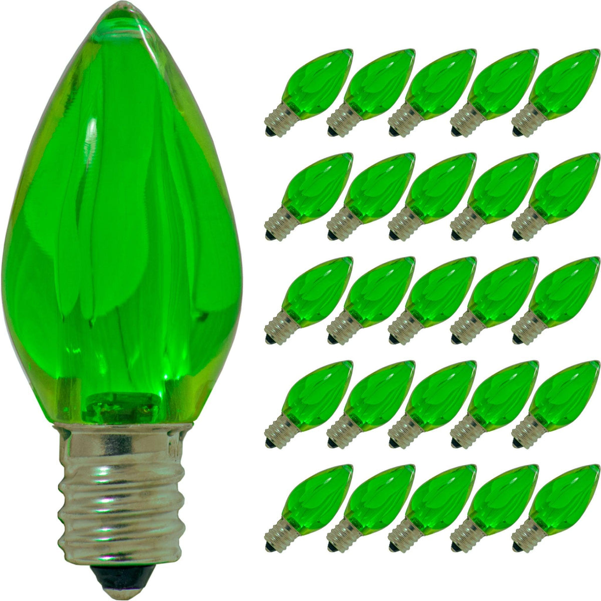 Green LED Light Bulbs - Lee Display