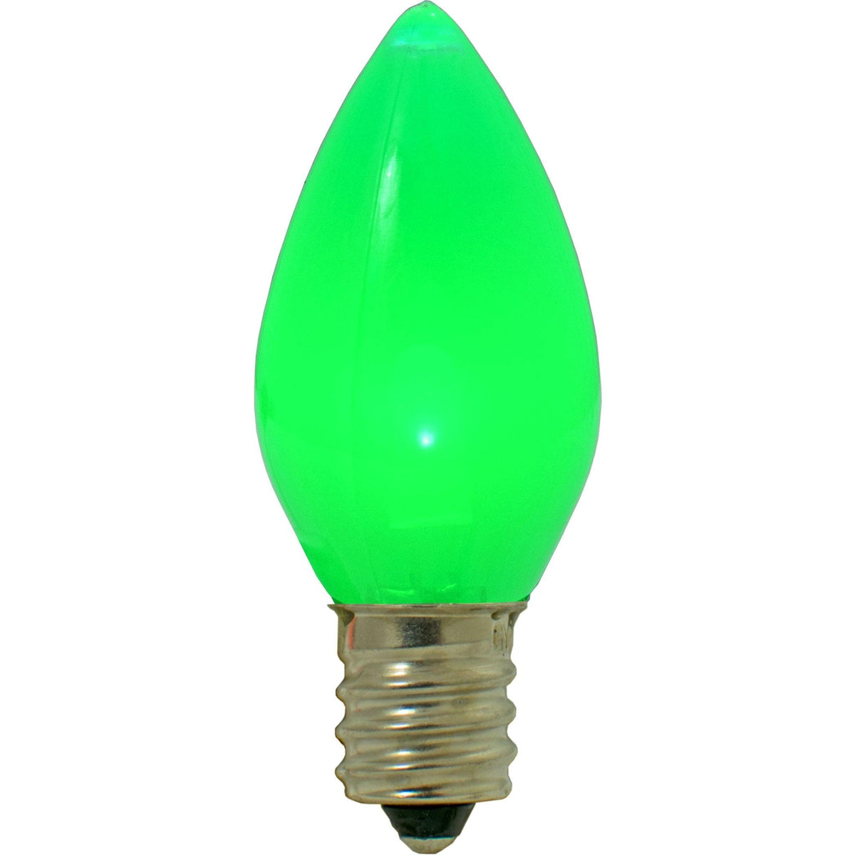 Green Solid LED Light Bulbs - Lee Display