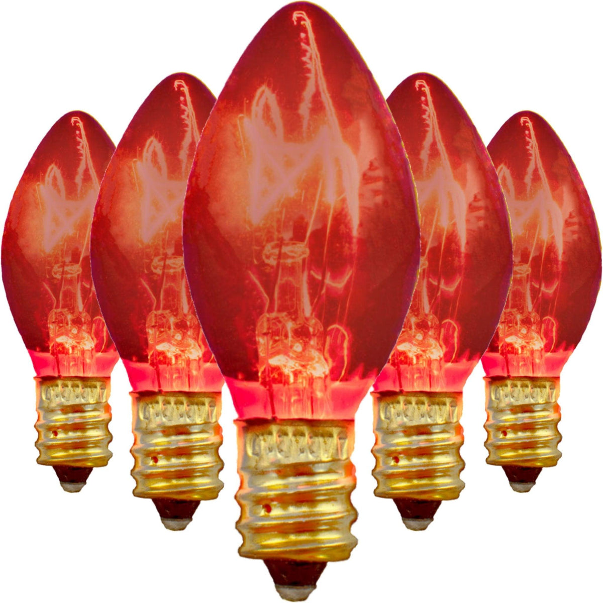 Lee Display's Classic C7/C9 Candelabra Multi-Color Christmas Light Bulbs on sale now from leedisplay.com