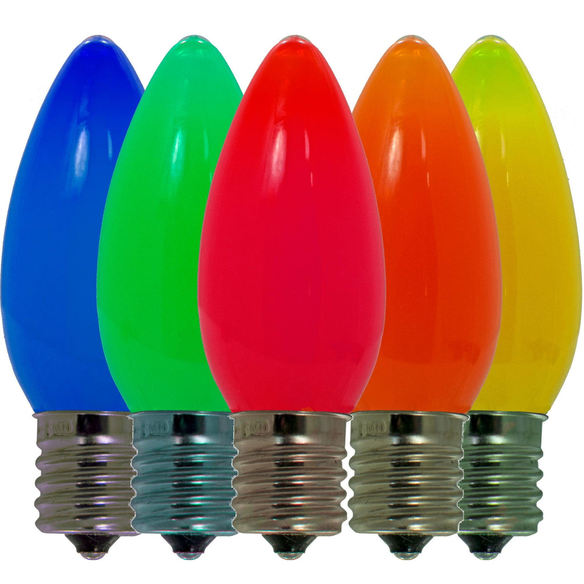 Multi-Color Solid LED Light Bulbs - Lee Display