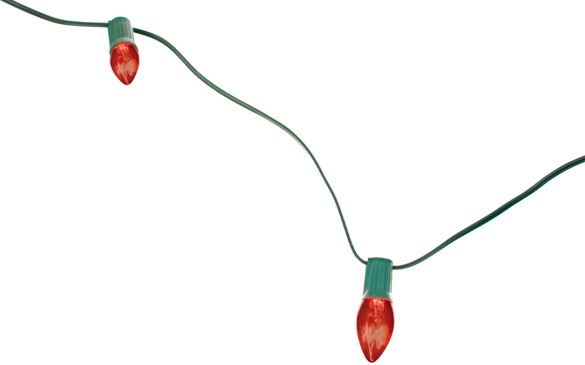 Orange Outdoor String Lights - Lee Display