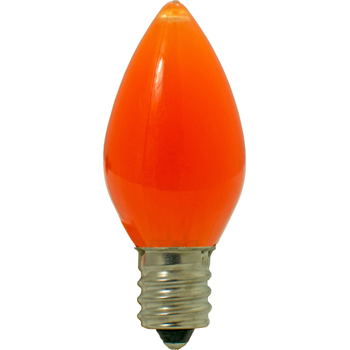 Orange Solid LED Light Bulbs - Lee Display