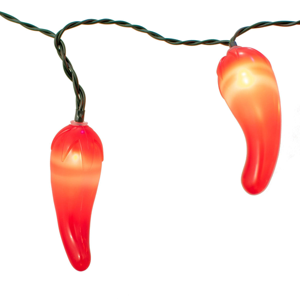 Lee Display's brand new LED Red Chili Pepper Christmas String Lights on sale at leedisplay.com