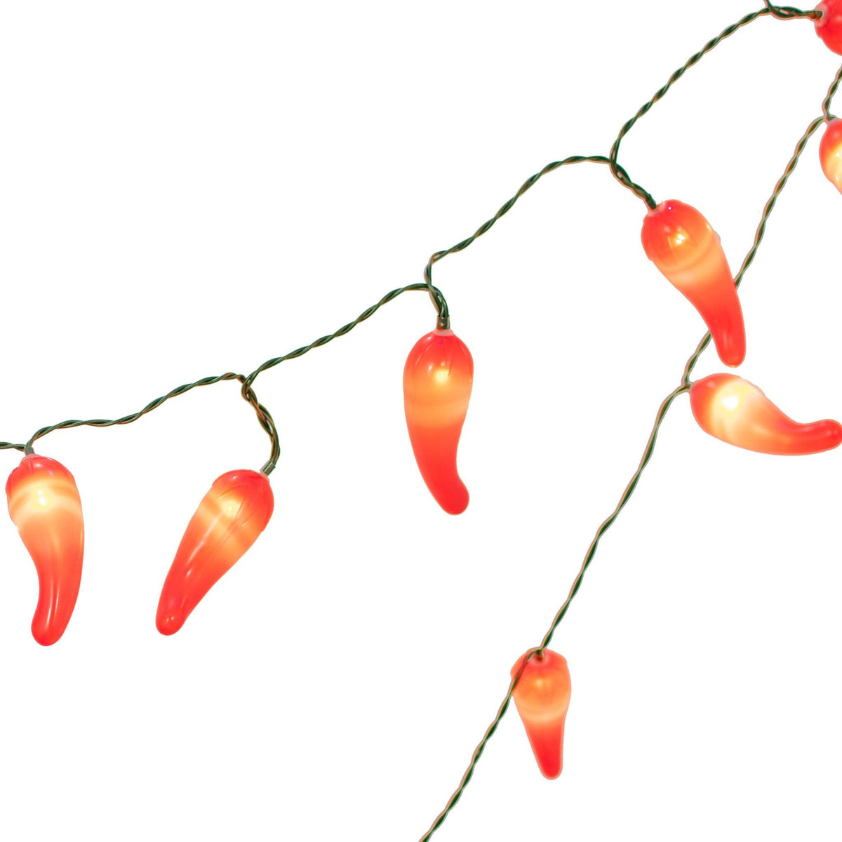 Lee Display's brand new LED Red Chili Pepper Christmas String Lights on sale at leedisplay.com