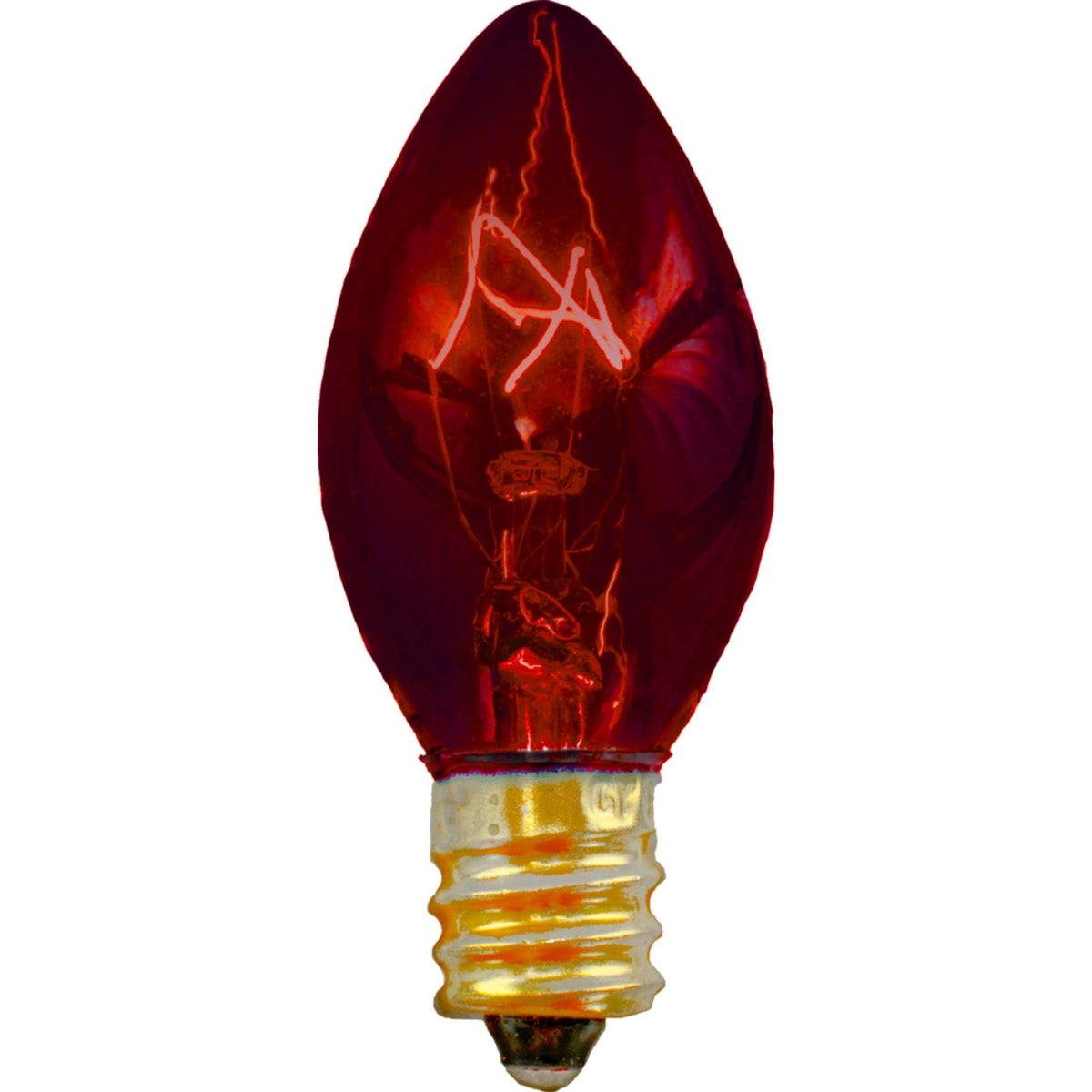 25FT C7/C9 Candelabra Style Red Outdoor String Light Bulb Sets sold by Lee Display.com