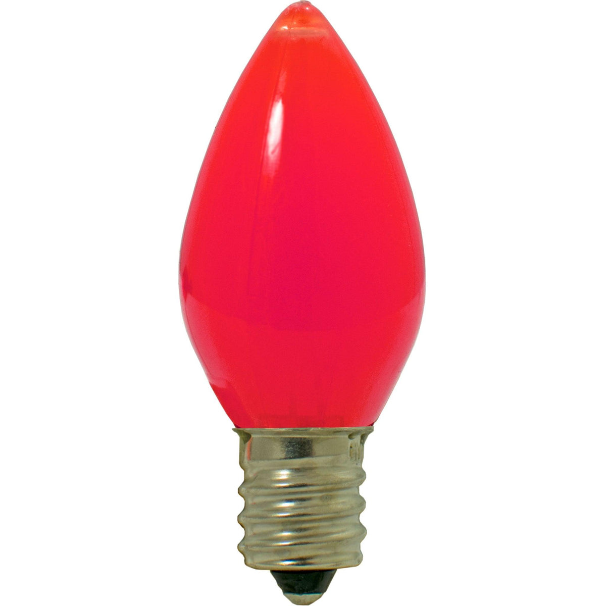 Red Solid LED Light Bulbs - Lee Display