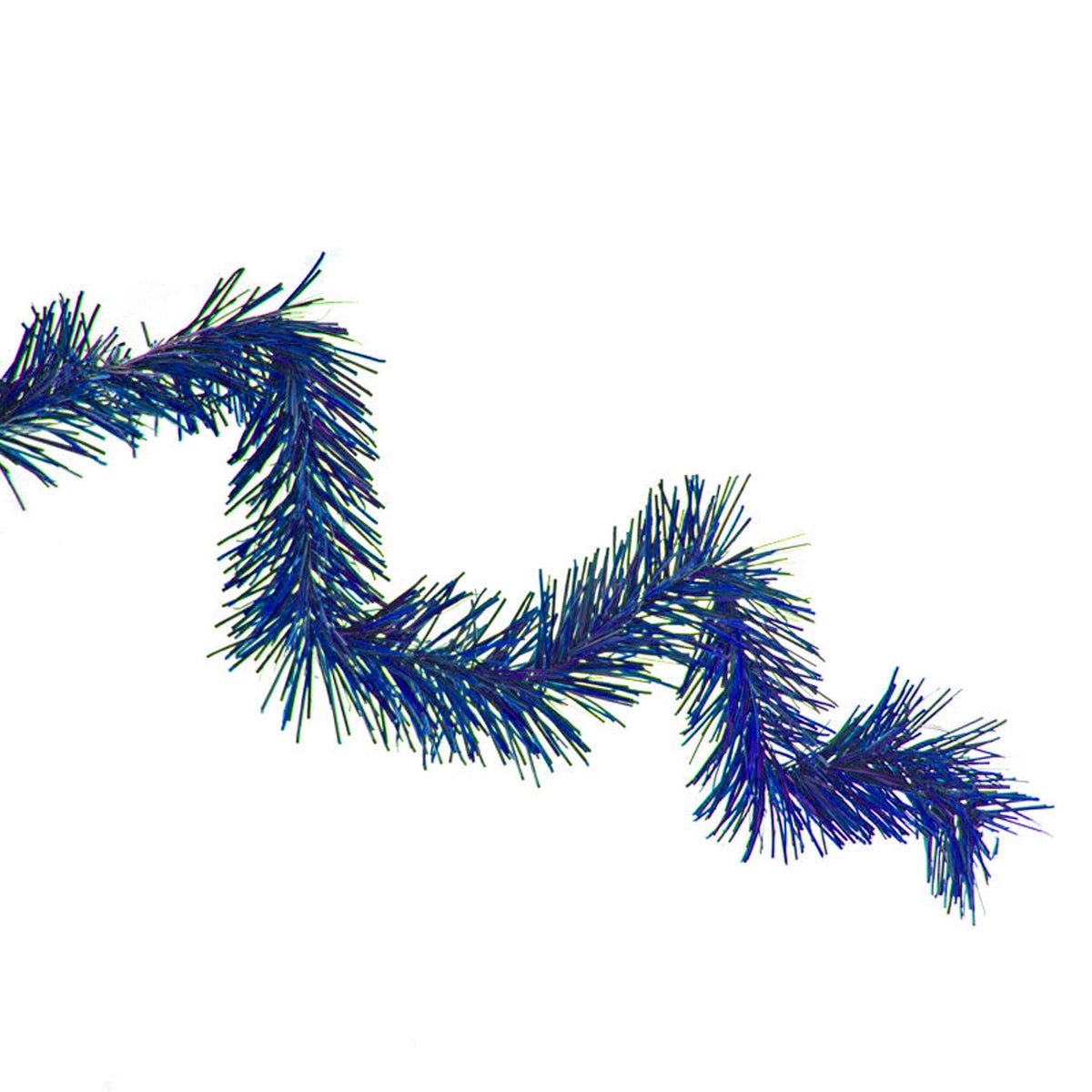 Lee Display's brand new 25ft Shiny Metallic Blue Tinsel Garlands and Fringe Embellishments on sale now at leedisplay.com