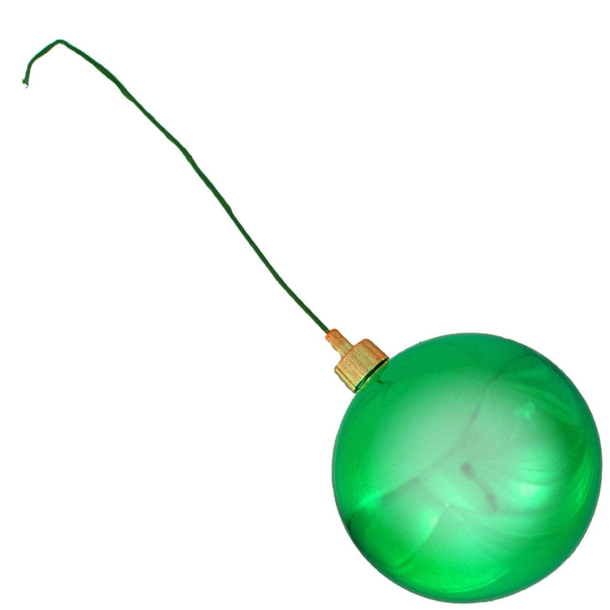 Lee Display offers brand new Shiny Green Plastic Ball Ornaments at wholesale prices for affordable Christmas Tree Hanging and Holiday Decorating on sale at leedisplay.com