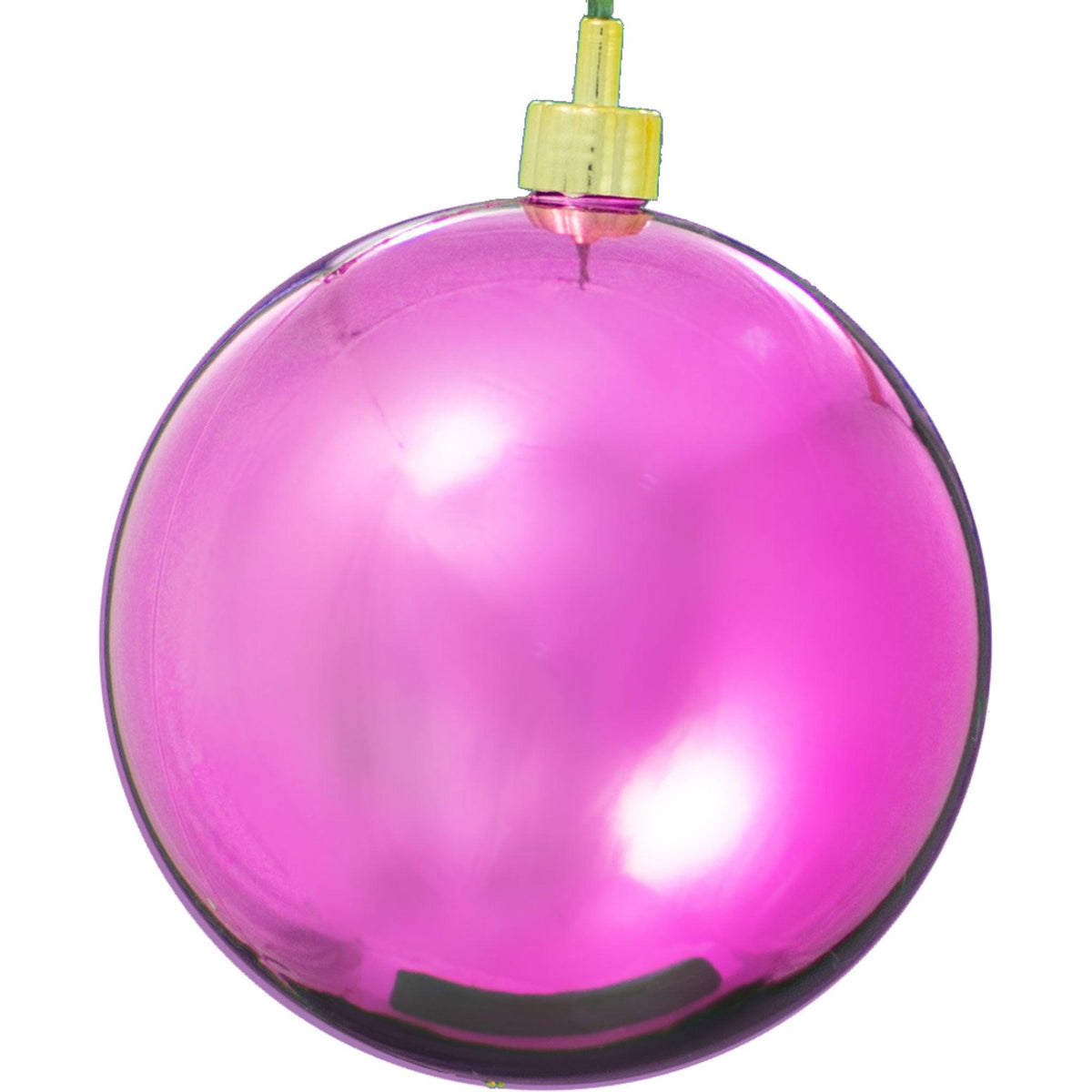 Lee Display offers brand new Shiny Pink Plastic Ball Ornaments at wholesale prices for affordable Christmas Tree Hanging and Holiday Decorating on sale at leedisplay.com