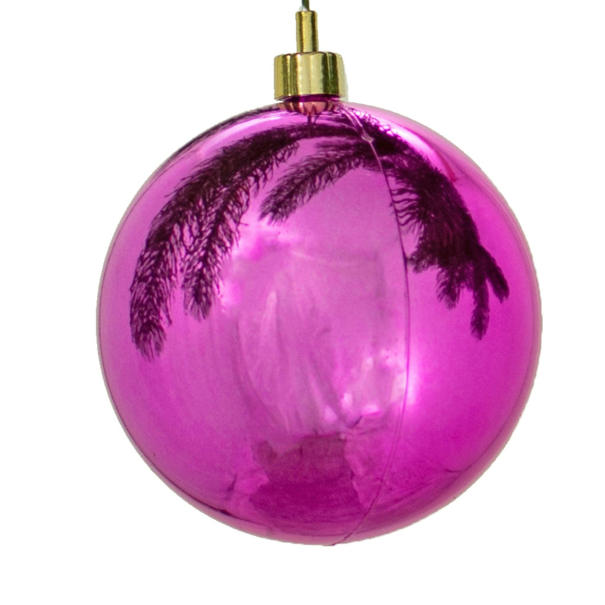 Lee Display offers brand new Shiny Pink Plastic Ball Ornaments at wholesale prices for affordable Christmas Tree Hanging and Holiday Decorating on sale at leedisplay.com