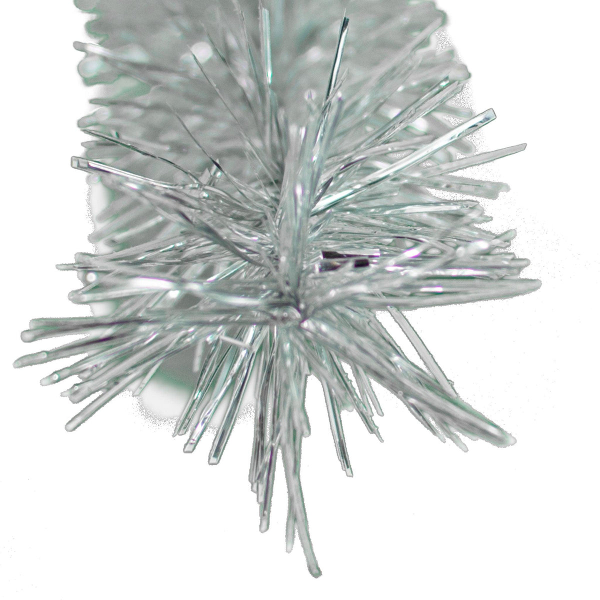 Lee Display's brand new 25ft Metallic Silver Tinsel Garlands and Fringe Embellishments on sale at leedisplay.com