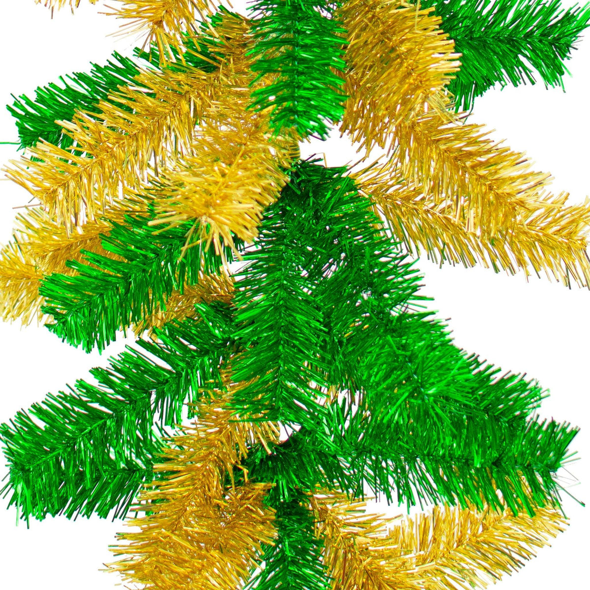 Lee Display's brand new 6ft St. Patrick's Day Christmas Brush Garland is made in the USA and on sale at leedisplay.com