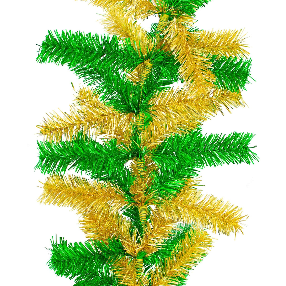 Lee Display's brand new 6ft St. Patrick's Day Christmas Brush Garland is made in the USA and on sale at leedisplay.com