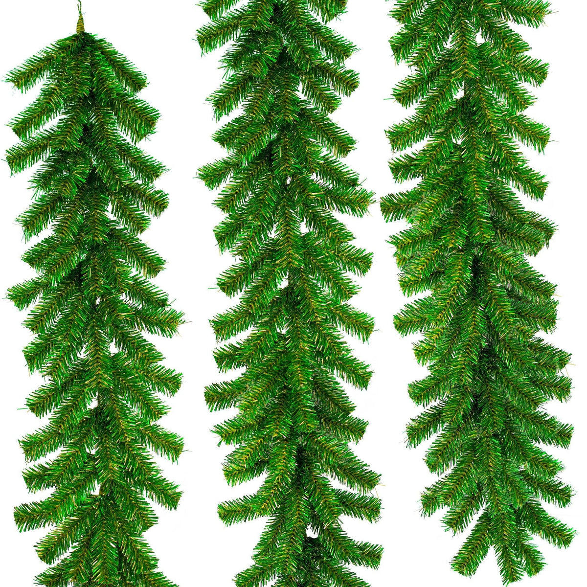 Lee Display's brand new 6ft St. Patrick's Day Christmas Brush Garland is made in the USA and on sale at leedisplay.com