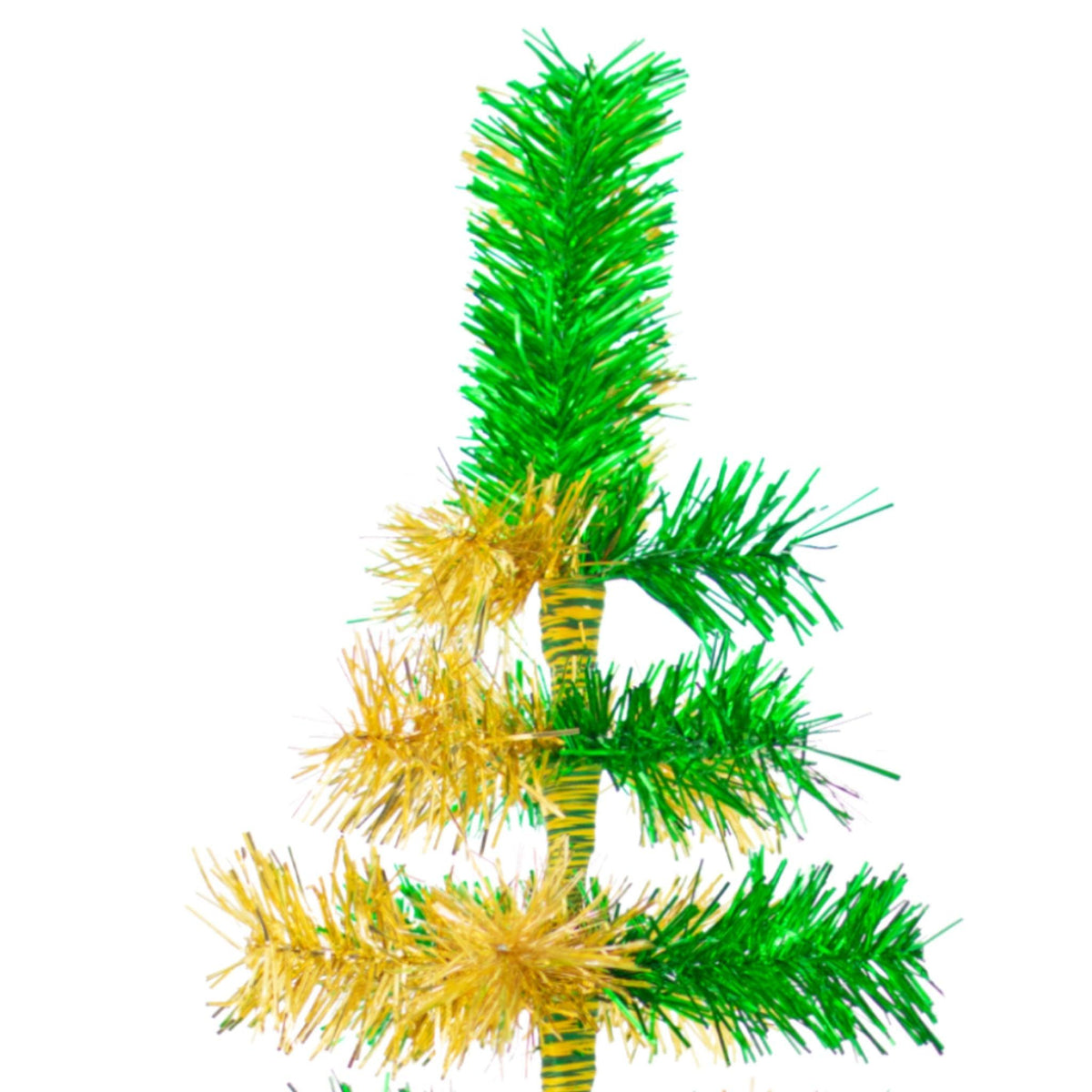 Introducing Lee Display's brand new St. Patrick's Day Themed Mixed Tinsel Christmas Trees made by hand in the USA!    Celebrate the luck of the Irish spirit with a Shamrock-Green and Gold-colored Tinsel Christmas Tree.  Shop now at leedisplay.com