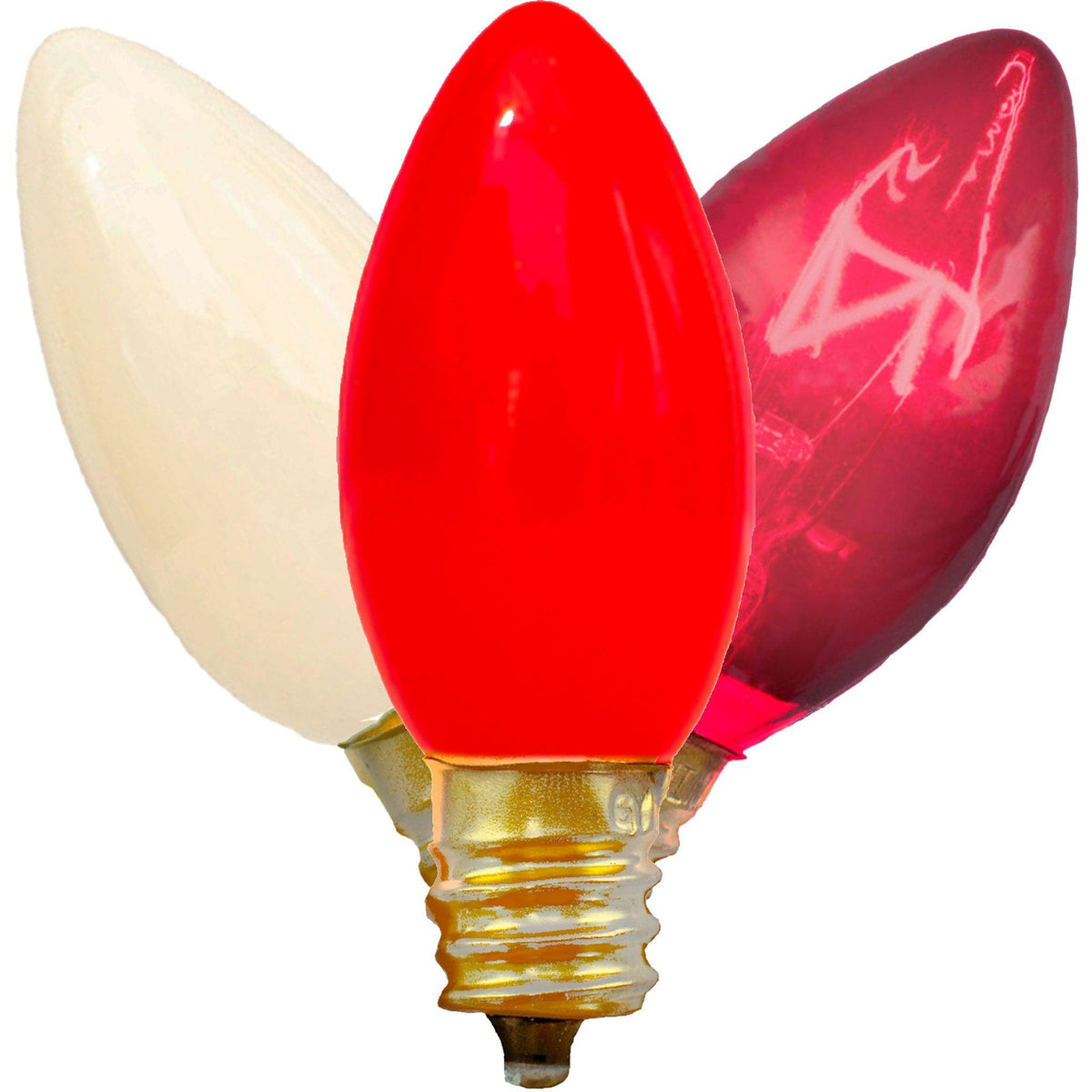 Buy a brand new set of Lee Display's C7/C9 Candelabra Style Valentine's Day Christmas Light Sets on sale at leedisplay.com