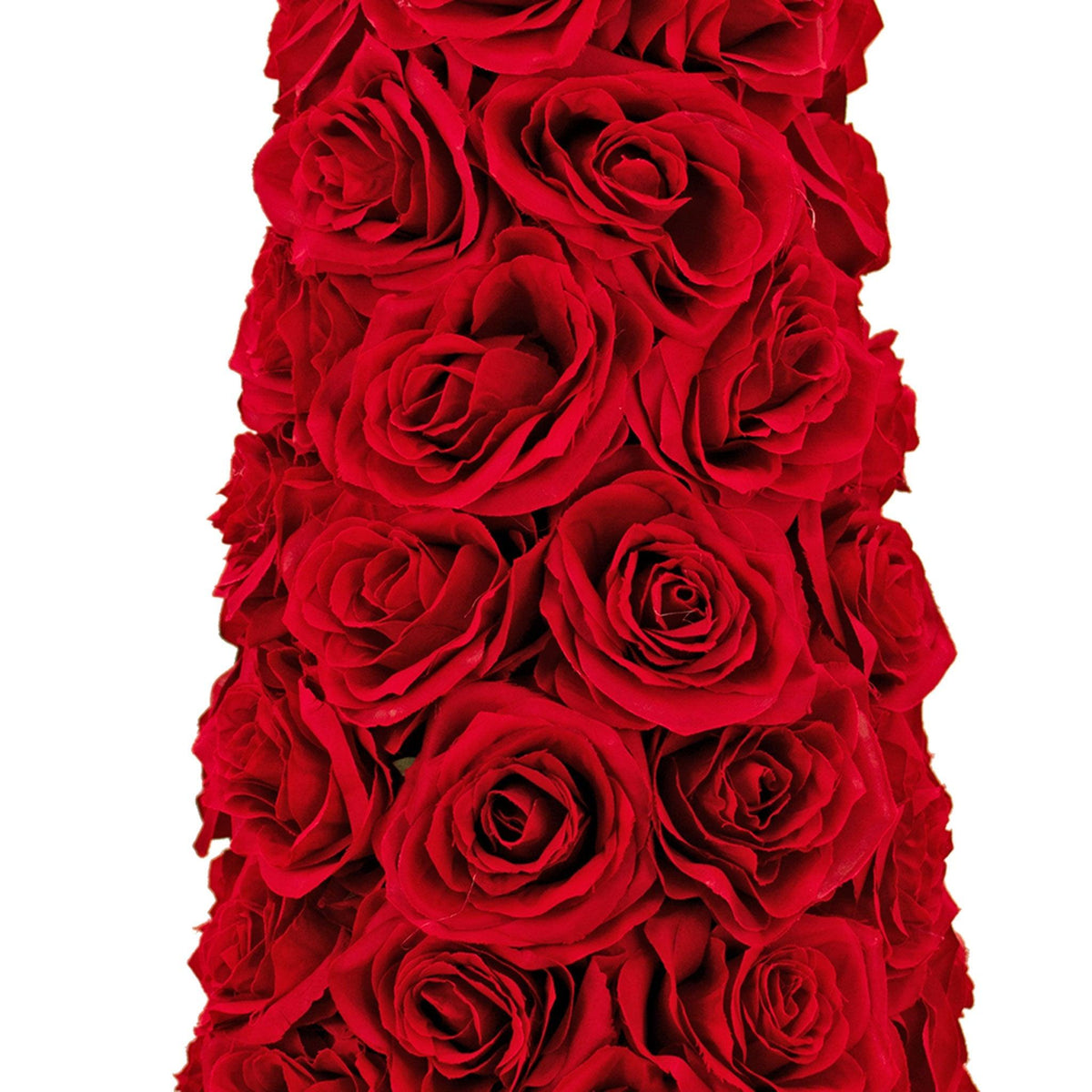 Valentine's Day Red Rosebud Cone Tree - Lee Display