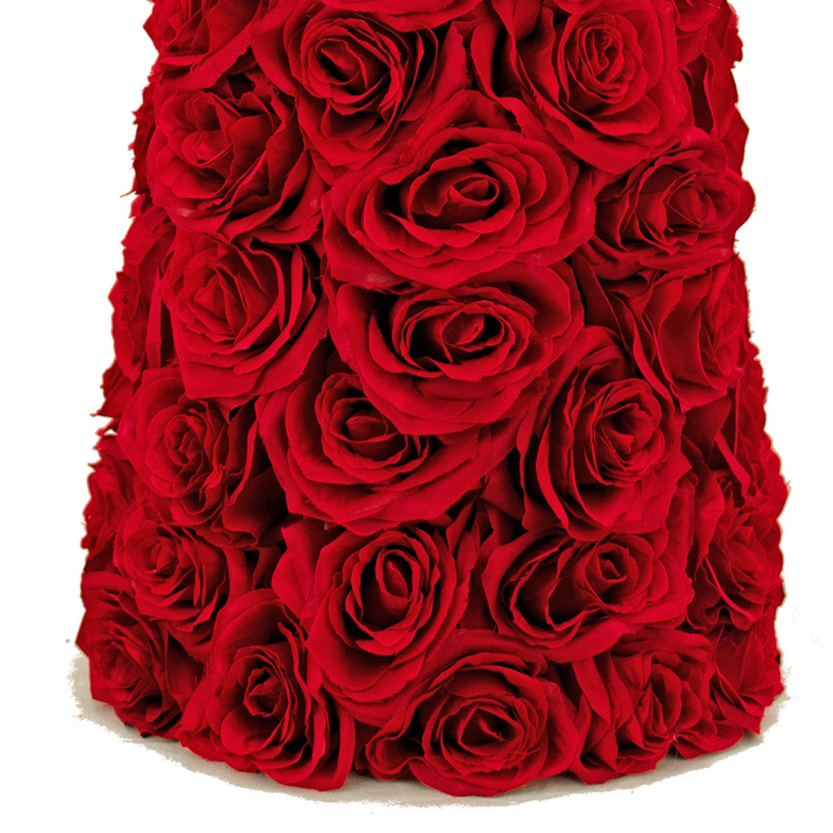 Valentine's Day Red Rosebud Cone Tree - Lee Display