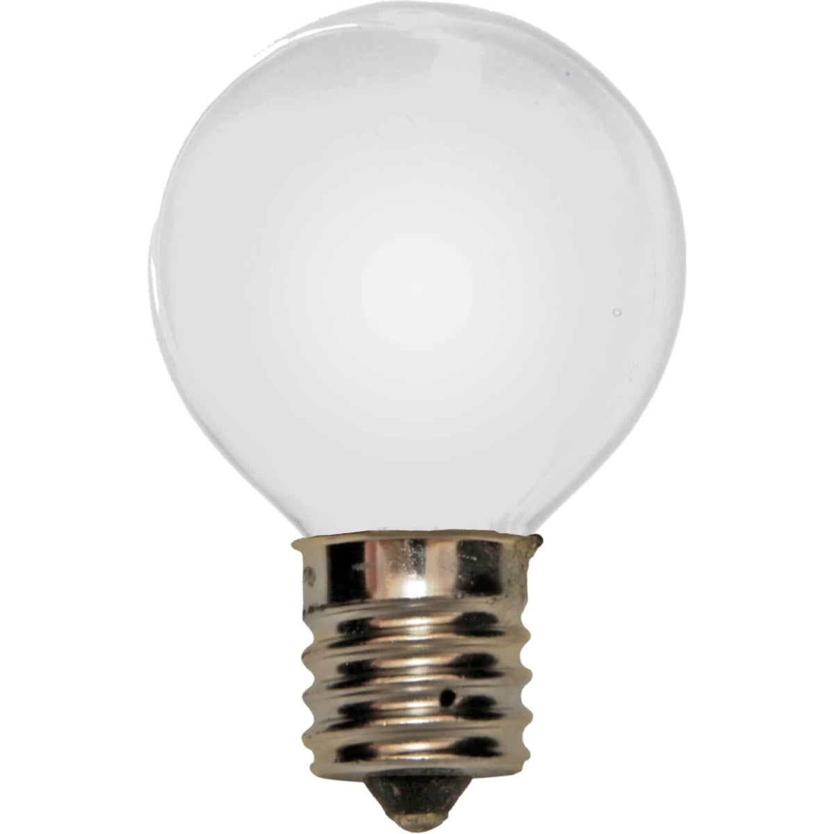 1 Box of 25 of brand new opaque White G40 Globe Light Bulbs Replace your old bulbs today at leedisplay.com