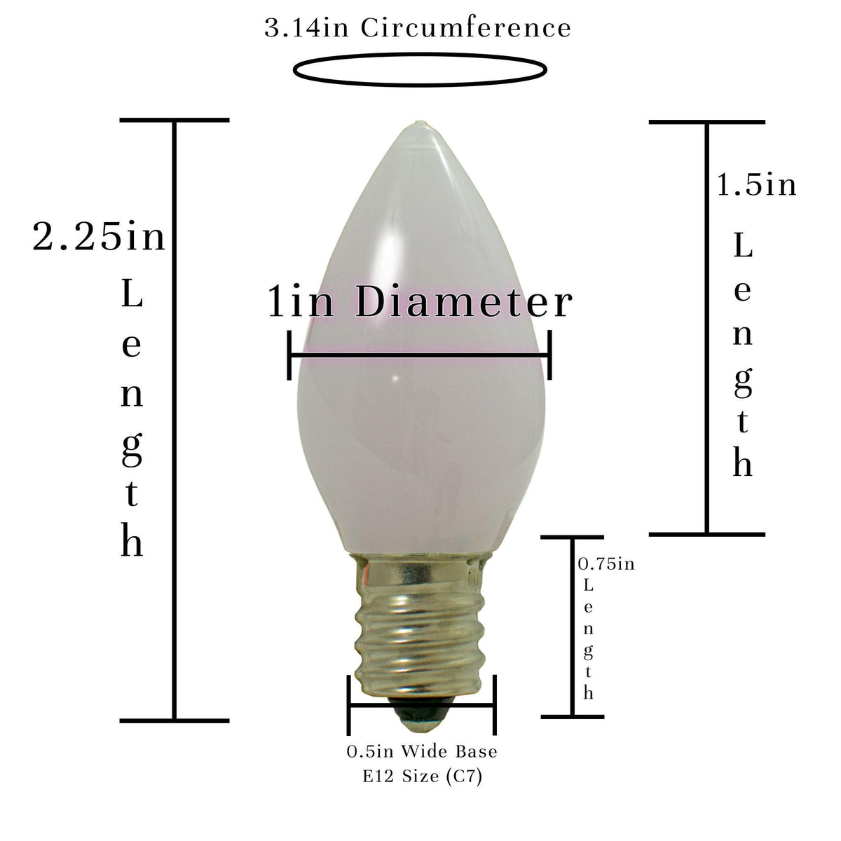 White Solid LED Light Bulbs - Lee Display