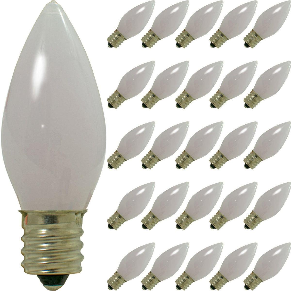 White Solid LED Light Bulbs - Lee Display