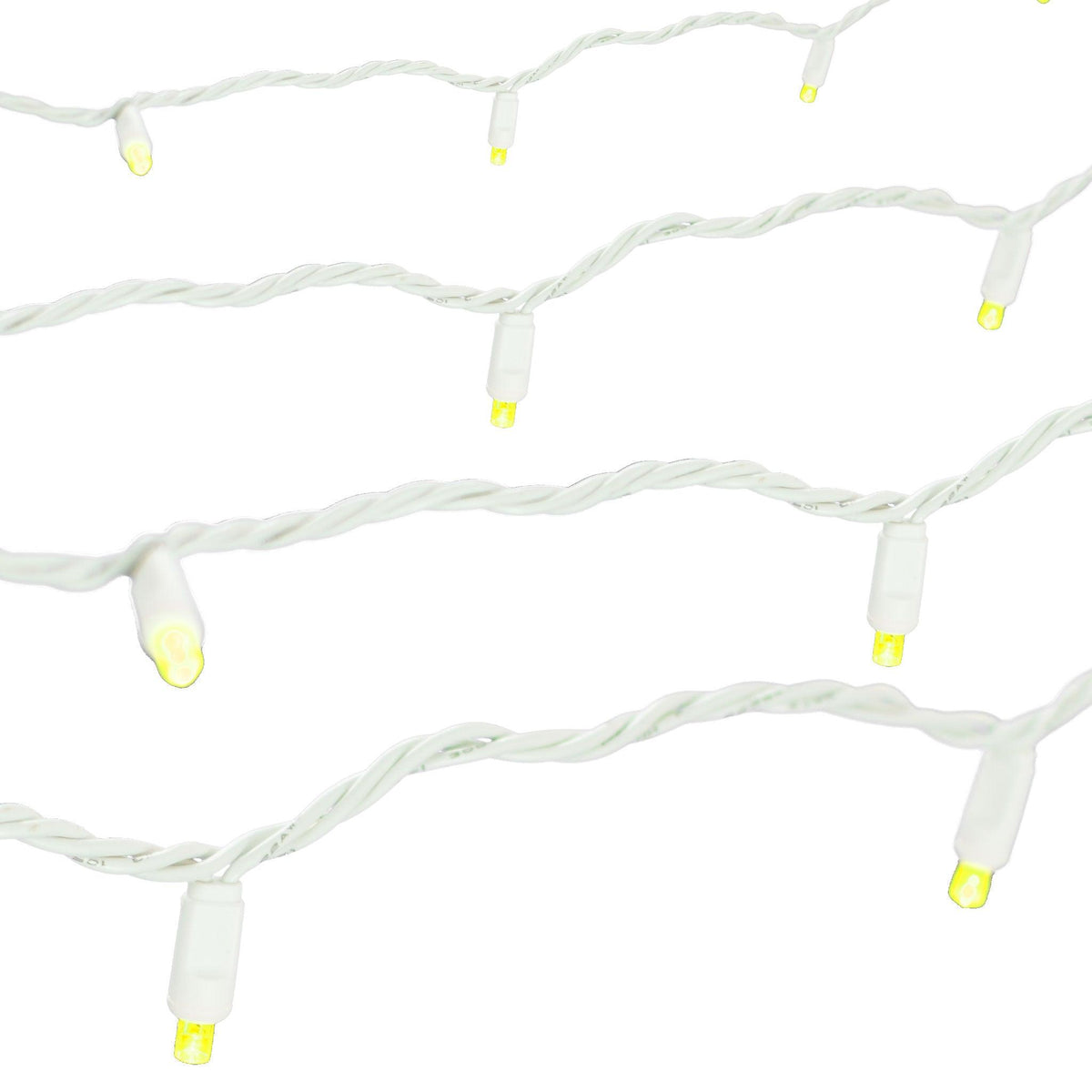 Lee Display's brand new & energy-efficient Yellow LED 5MM Mini Dot Christmas Lights 