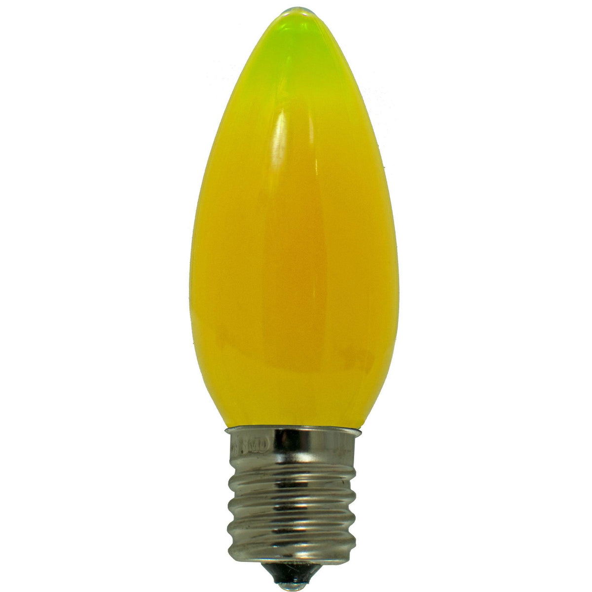 Yellow Solid LED Light Bulbs - Lee Display